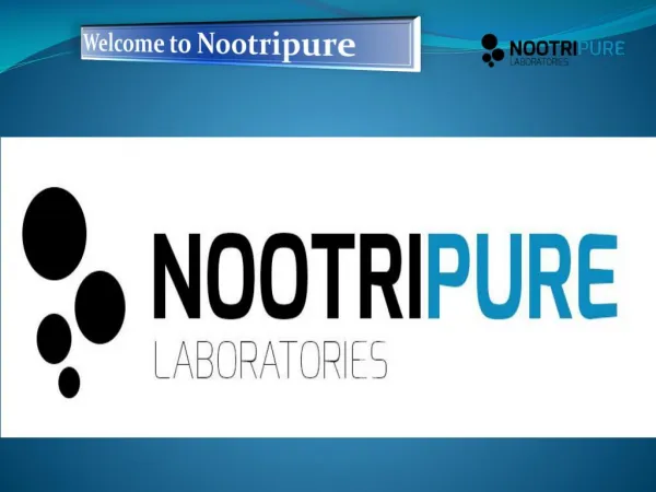 Welcome to Nootripure