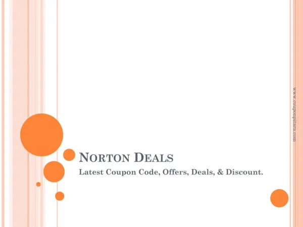 Norton March 2018 deals - Latest Coupon Code