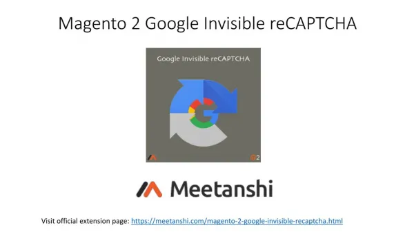 Magento 2 Google Invisible reCAPTCHA