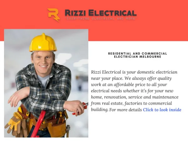 Rizzi Electrical - Residential & Commercial Electricians