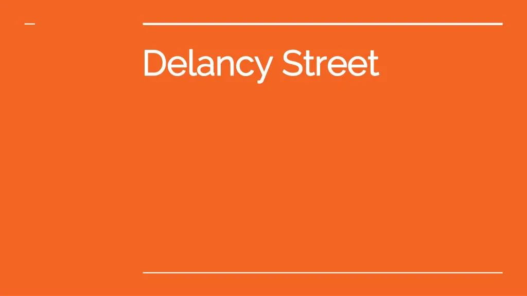 delancy street