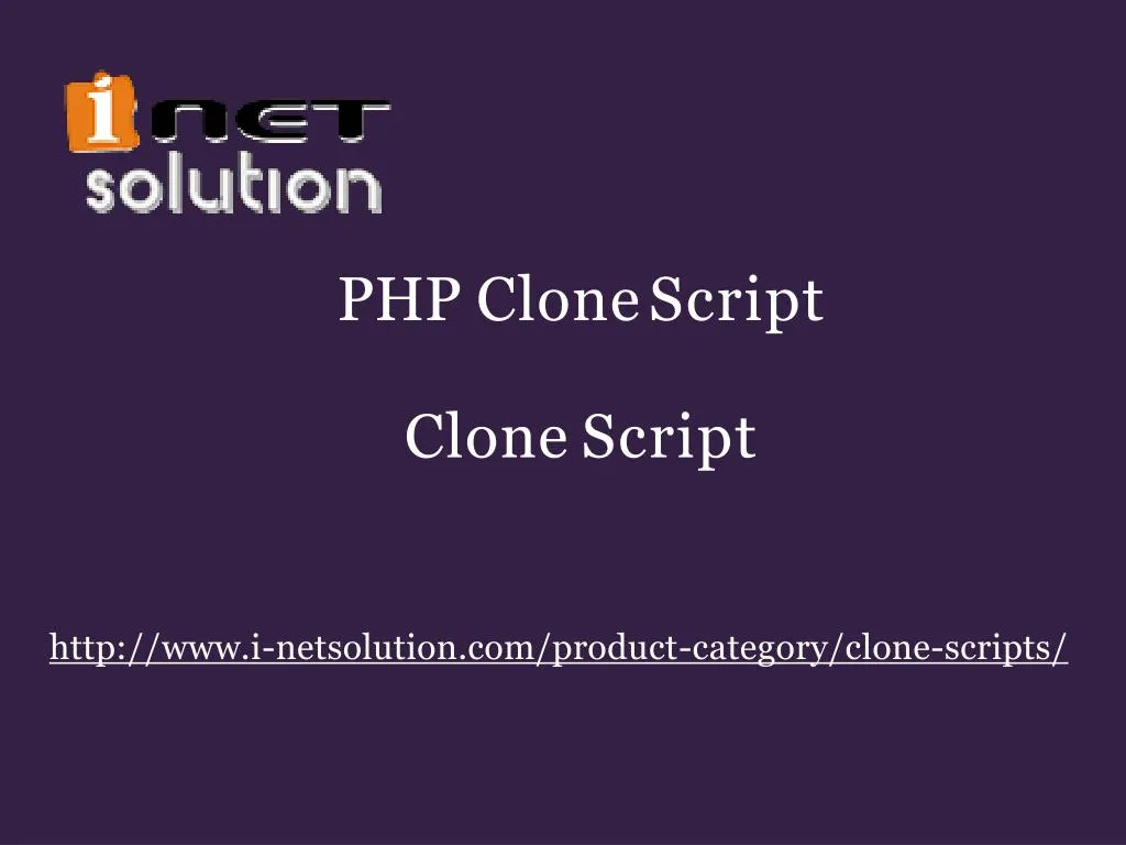 php clone script clone script