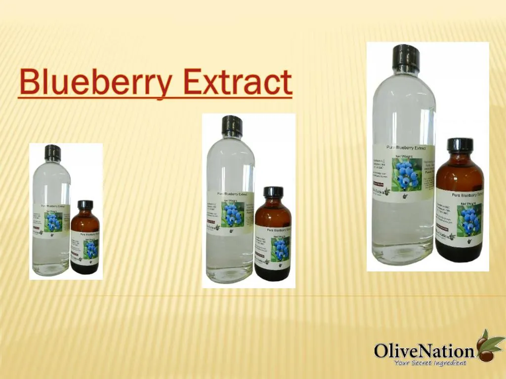 blueberry extract