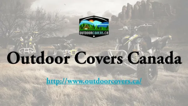 ATV Covers | UTV Covers | Outdoor Covers Canada