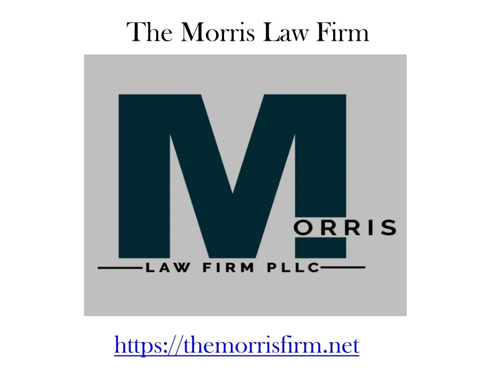 the morris law firm