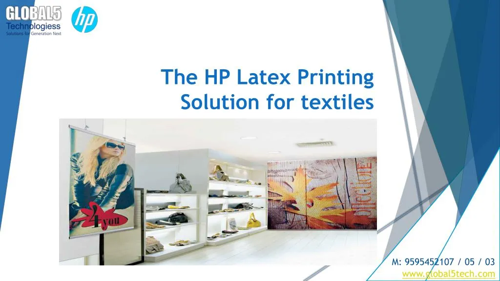 the hp latex printing solution for textiles