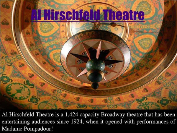 Al Hirschfeld Theater