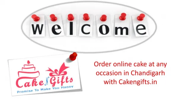 Visit Cakengifts to order different flavors of Cakes online in Chandigarh?