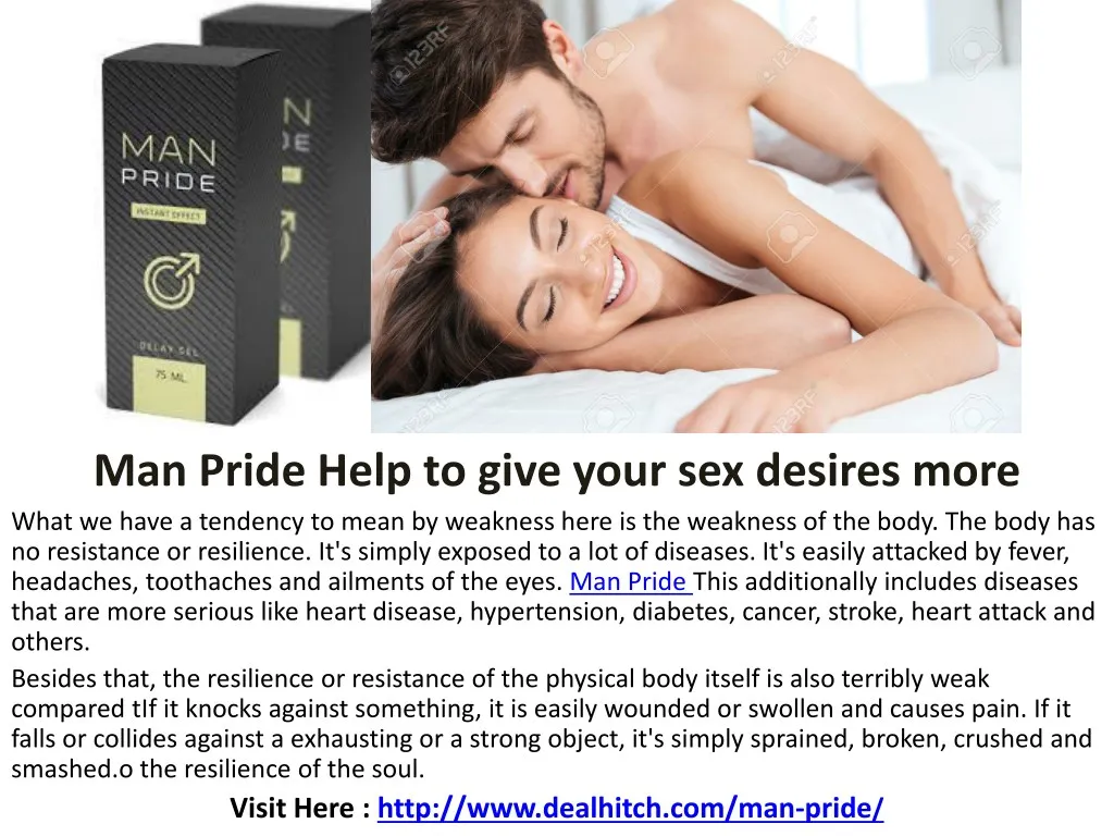 man pride help to give your sex desires more what
