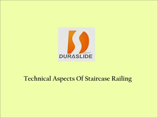 Staircase Railing Suppliers