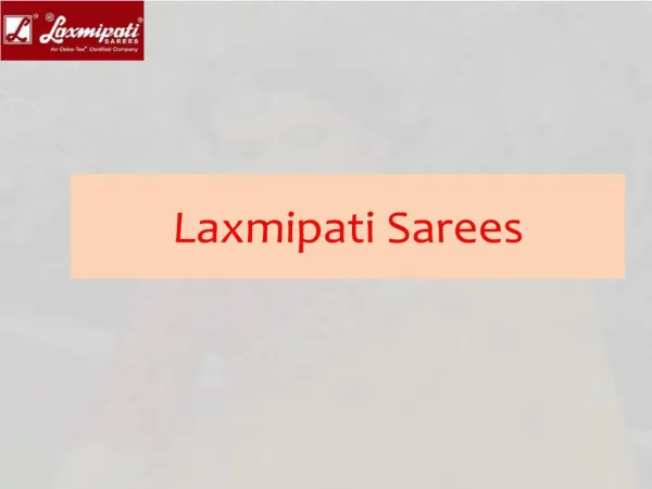 Buy Latest designer sarees online | Laxmipati