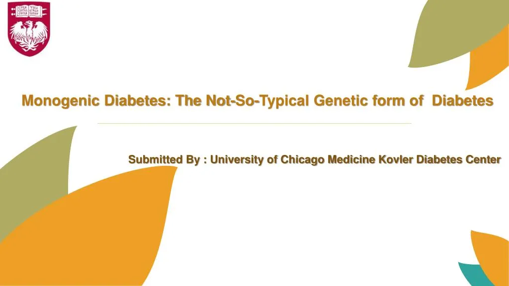 monogenic diabetes the not so typical genetic form of diabetes