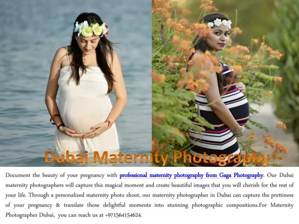 Dubai Maternity Photography