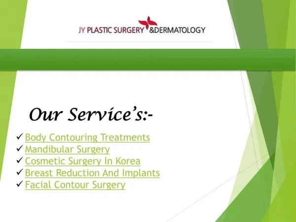Mandibular Surgery - Cosmetic Breast Reduction and Implants in Korea