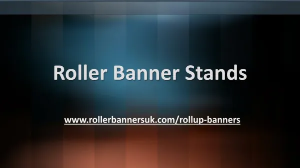 Roller Banner Stands