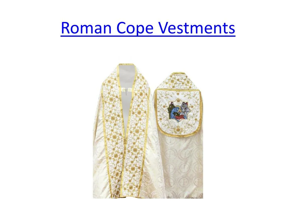 roman cope vestments