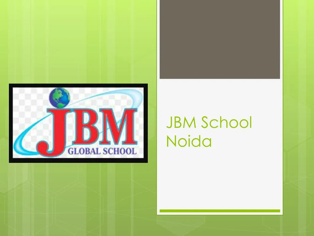 jbm school noida