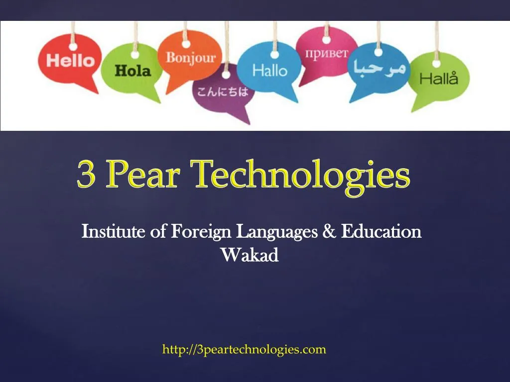 3 pear technologies