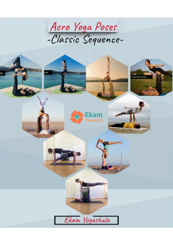 Acro Yoga Poses - Classic Sequence