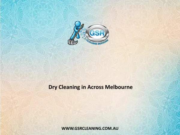 dry cleaning in across melbourne