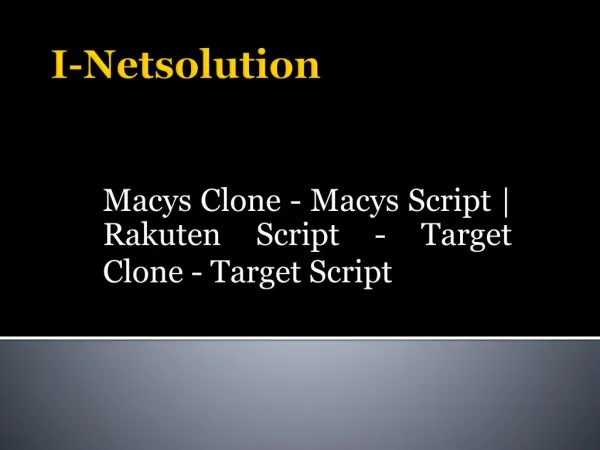 Target Clone - Target Script