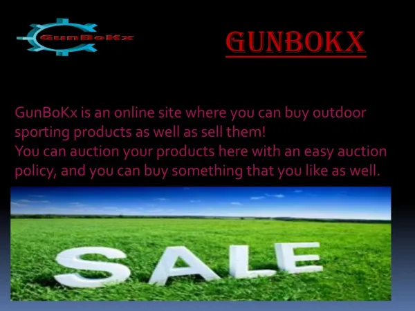 Looking for fishing gear? Get them from GunBoKx