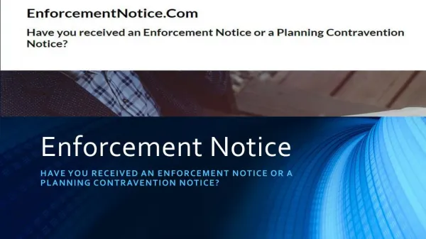 Everything You Wanted to Know about Enforcement Notice experts