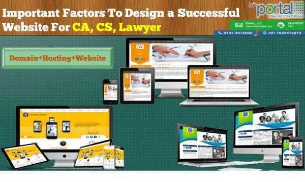 Responsive CA, CS & Lawyer Website Templates