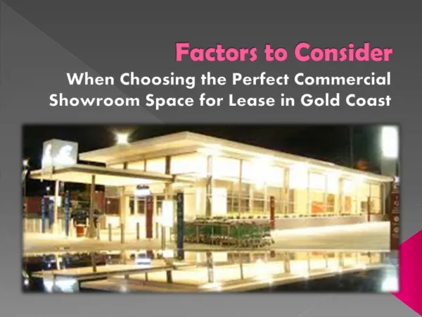 Basic Precautions you should keep in mind before Purchasing Showroom Space