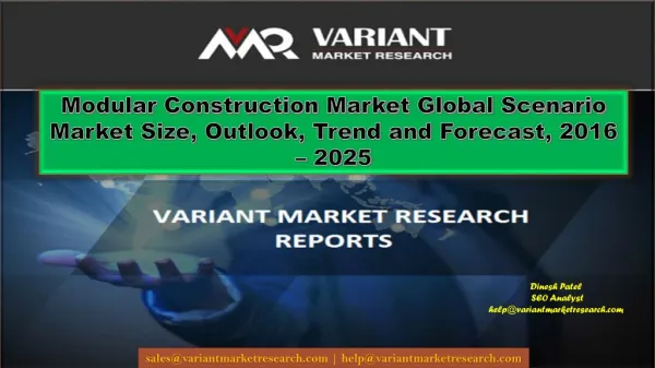 modular construction market global scenario