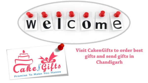 Visit CakenGifts to learn about cake delivery services in Chandigarh?
