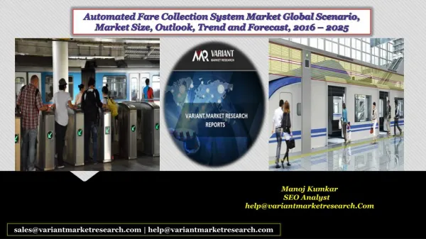 Automated Fare Collection System Market