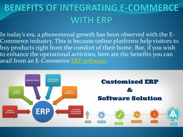 ERP Software Solution for Small Business