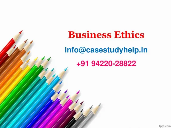 business ethics info@casestudyhelp in 91 94220 28822
