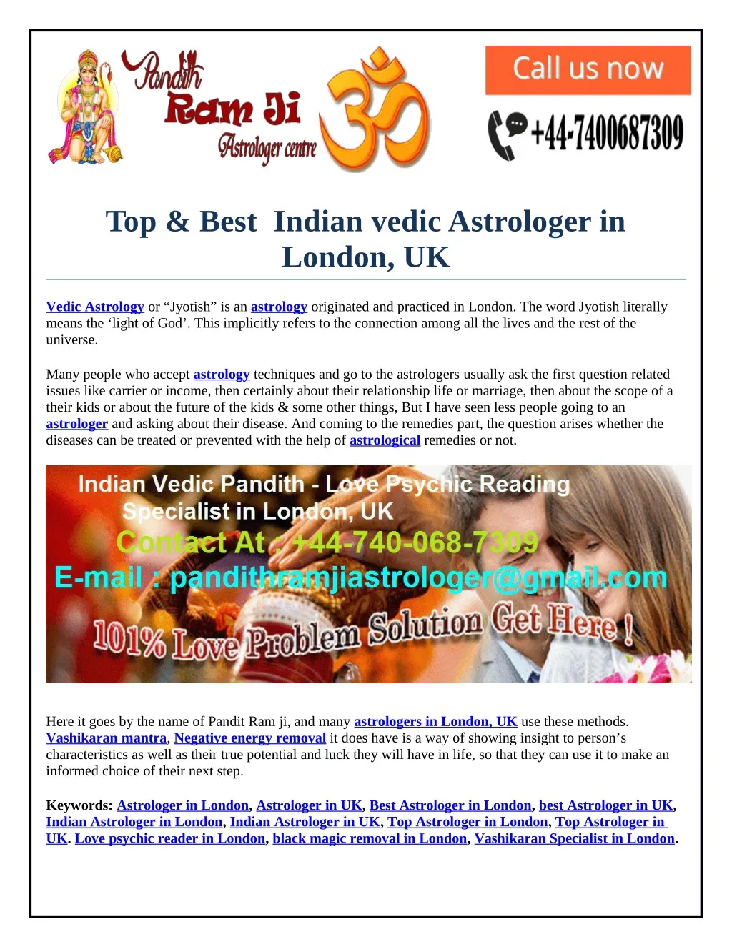 top best indian vedic astrologer in london uk