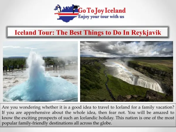 Iceland Tour: The Best Things to Do In Reykjavik
