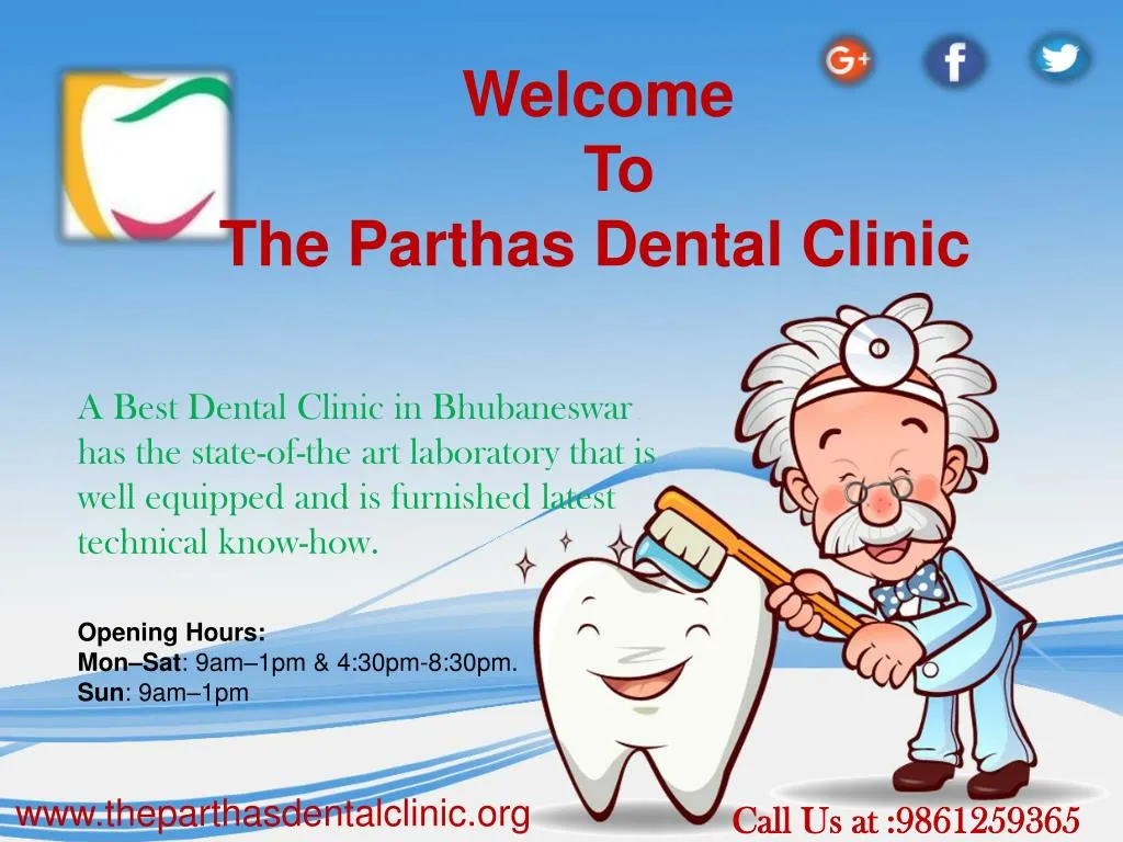 welcome to the parthas dental clinic