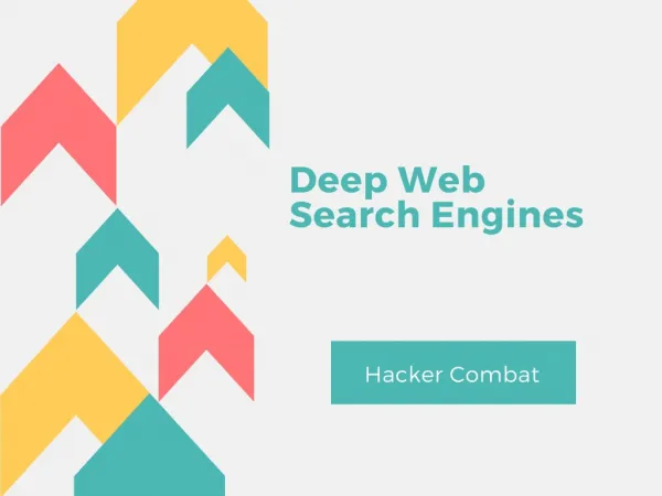 Deep Web Search Engines