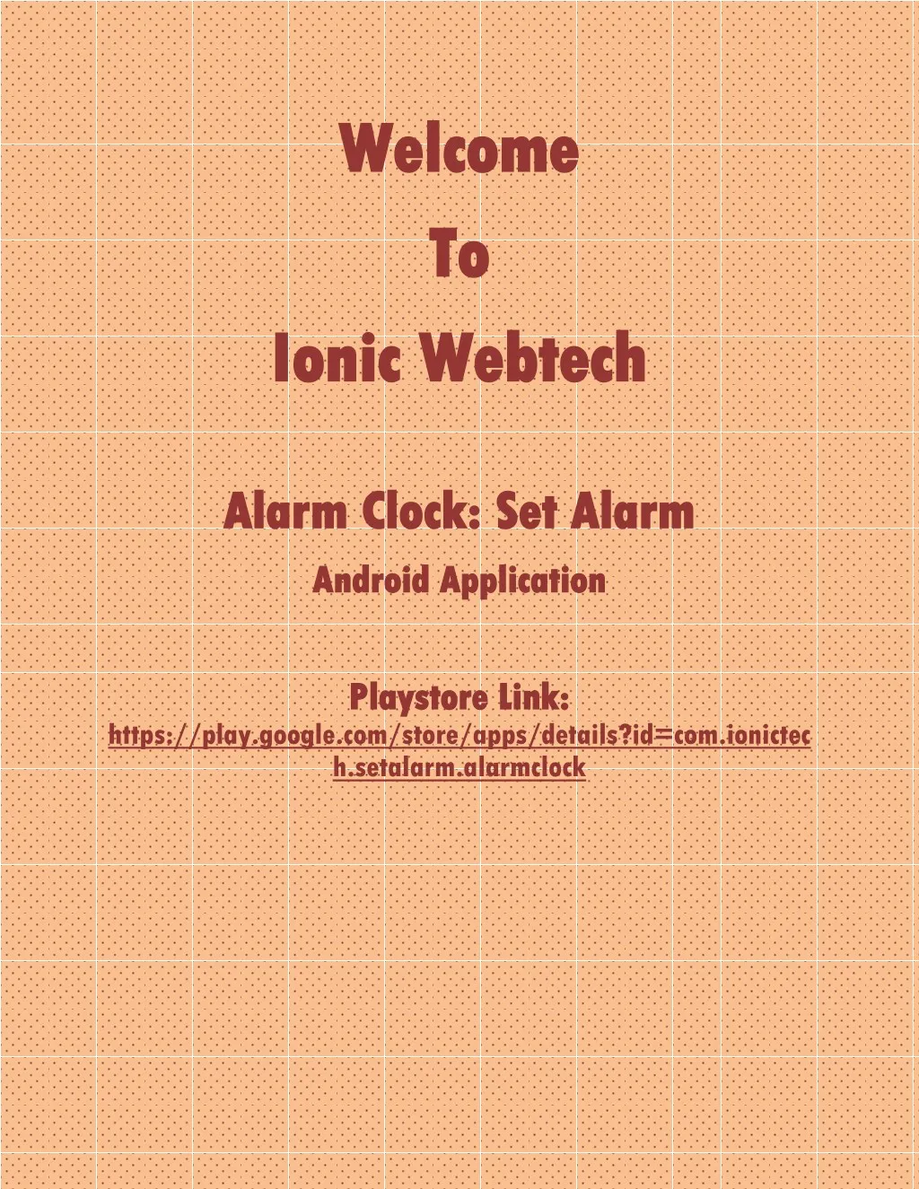 welcome welcome to to ionic webtech ionic webtech