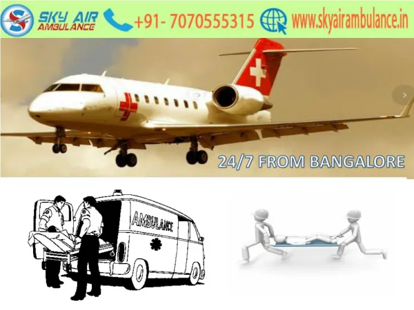 Sky Air Ambulance from Bagdogra to Delhi with full Medical Facilities