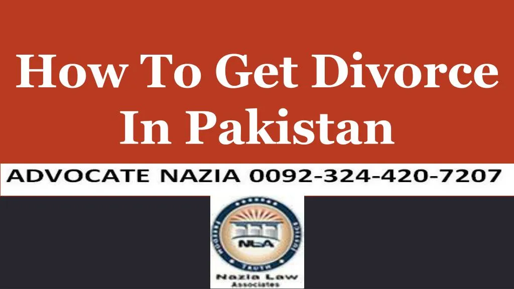 how to get divorce in pakistan