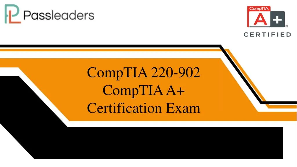 comptia 220 902 comptia a certification exam
