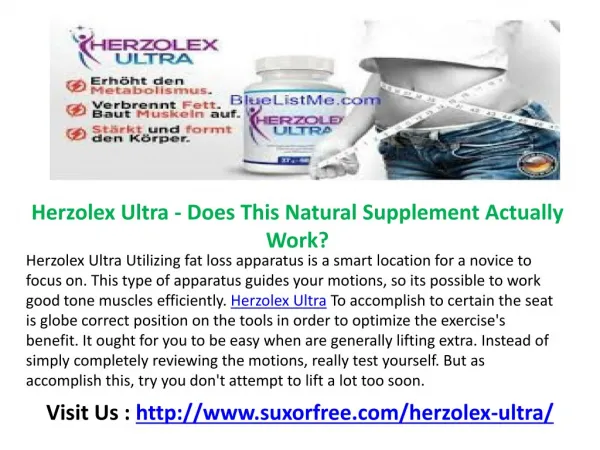 Herzolex Ultra Get Slim, Healthy and Fit Body|