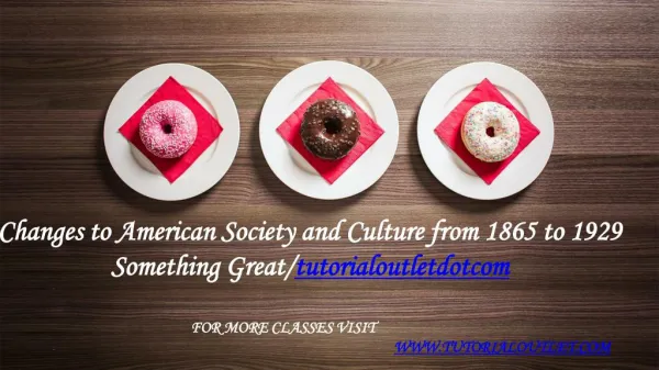 Changes to American Society and Culture from 1865 to 1929 Something Great /tutorialoutletdotcom