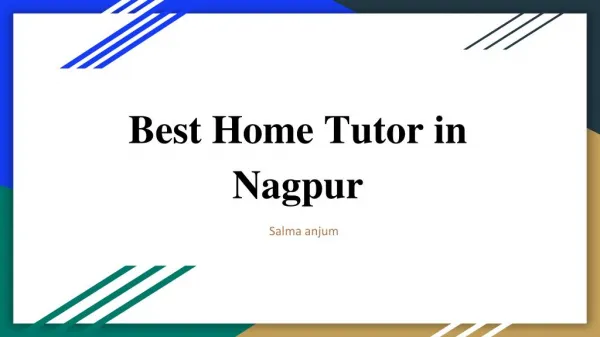 salma anjum-home tuition in nagpur and mumbai