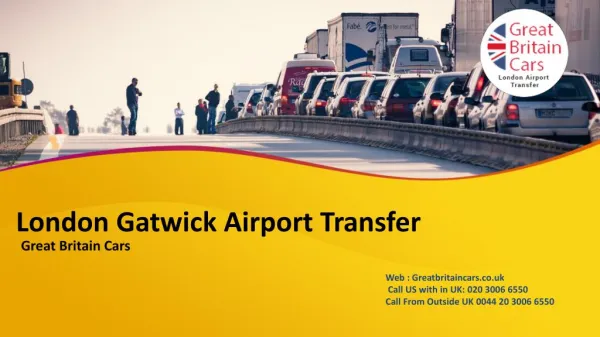 Great britain car london gatwick airport transfer services in uk