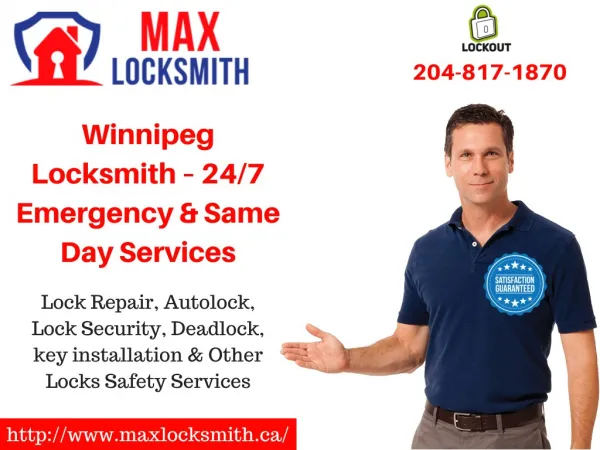 Locksmith Winnipeg Services