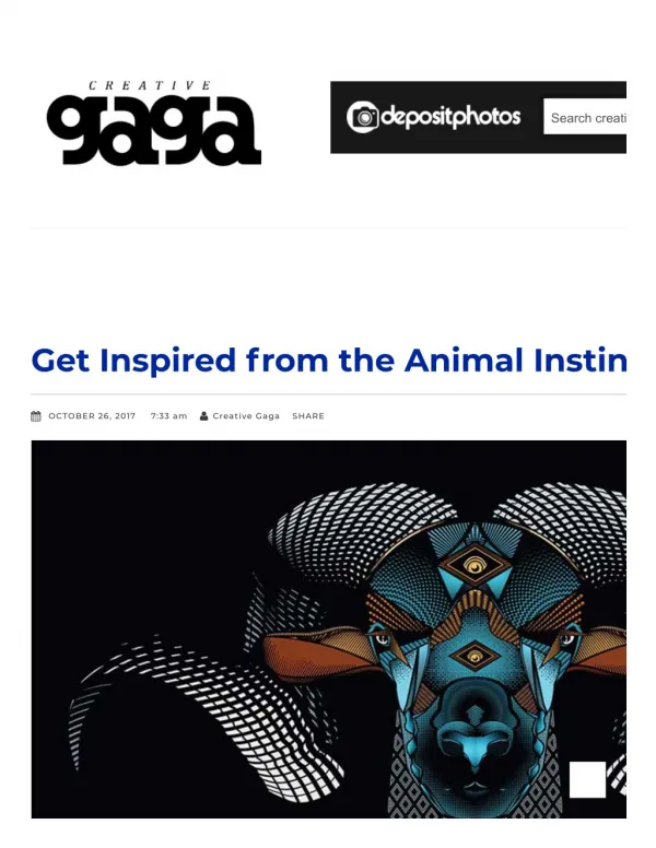Get inspired from the animal instinct creative gaga