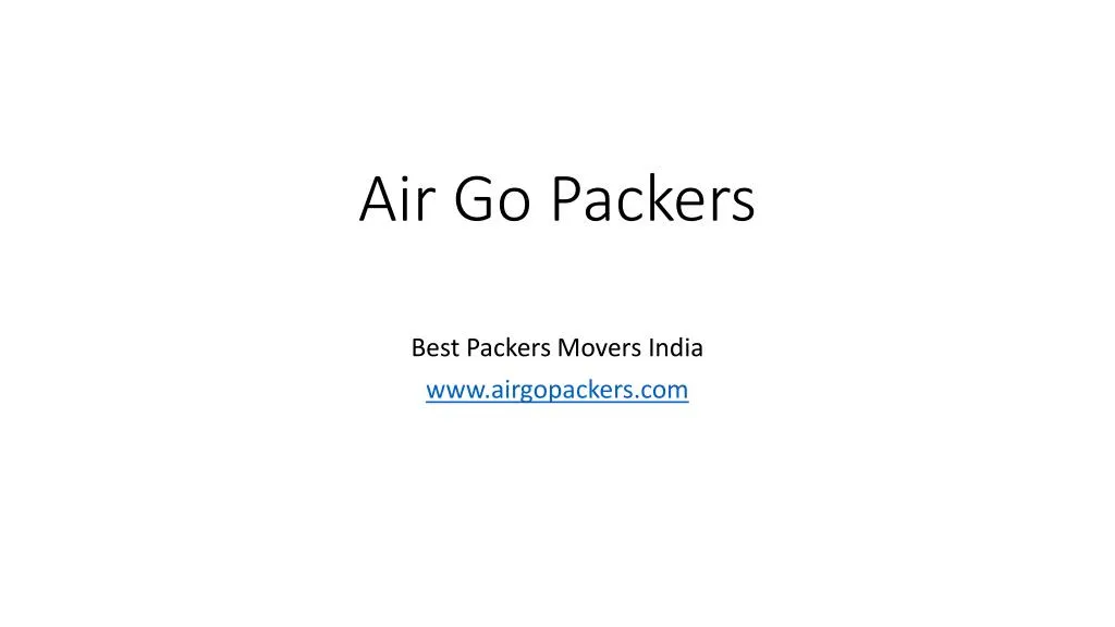 air go packers