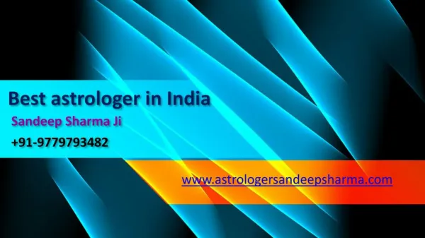Best astrologer in india